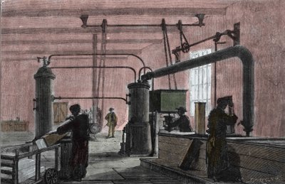 Fabryka do produkcji lodu z systemem Ferdinanda Carre