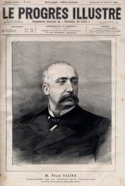 Felix Faure, Prezydent Republiki Francuskiej autorstwa Unknown artist
