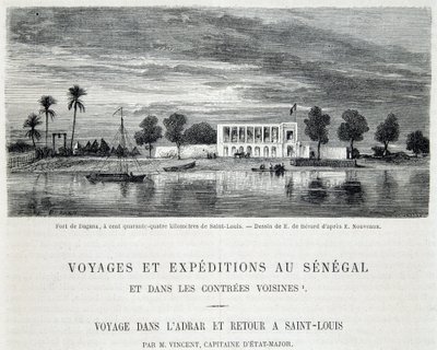 Fort de Dagana autorstwa Unknown artist