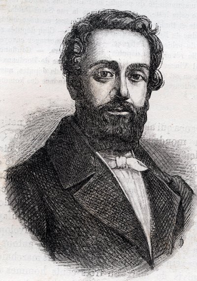 Francois Rose Joseph Degousee 1795 -1862 wojskowy, inżynier budownictwa i republikański polityk Grawerowanie z 1882 roku w „Histoire de dix ans: 1830-1840” Louis-Blanc (1811-1882) autorstwa Unknown artist