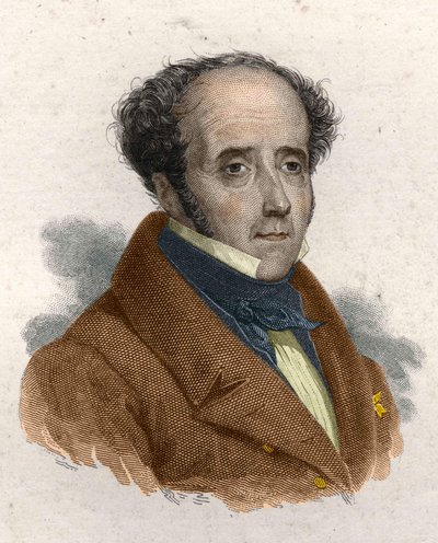 Francois Rene de Chateaubriand (Saint-Malo 1768 - Paryż 1848) autorstwa Unknown artist