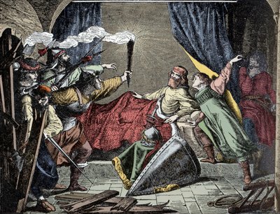 Friedrich Barbarossa w Suzie - Cesarz Fryderyk Barberousse (Fryderyk I Hohenstaufen) autorstwa Unknown artist