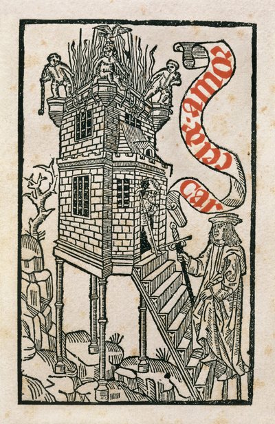 Frontyspis Więzienia Miłości autorstwa Unknown artist
