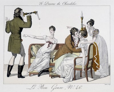 Gra: spód świecznika - w „”dobrym gatunku””, nr 46 autorstwa Unknown artist
