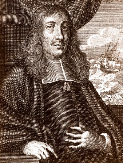 Gautier (Wouter) Schouten (1638-1704) Holenderski odkrywca autorstwa Unknown artist