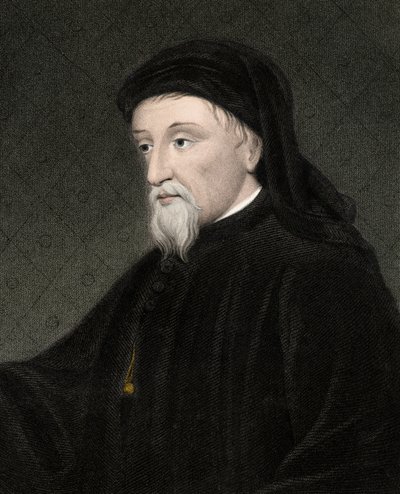 Geoffrey Chaucer autorstwa Unknown artist