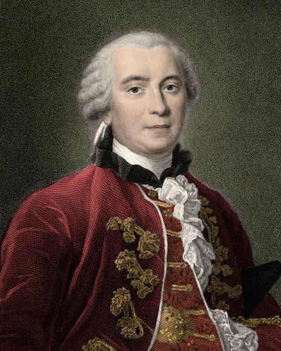Georges Louis Leclerc Hrabia (hrabia) z Buffon autorstwa Unknown artist