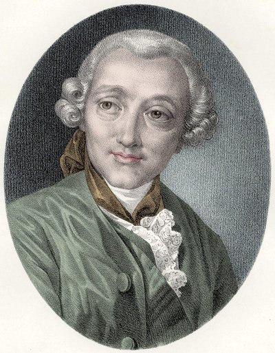 Germain Soufflot (1713-1780), francuski architekt autorstwa Unknown artist