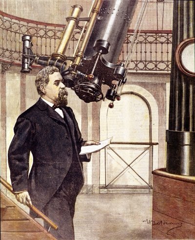 Giovanni Virginio Schiaparelli, włoski astronom (ur. w Savigliano, Piemont autorstwa Unknown artist