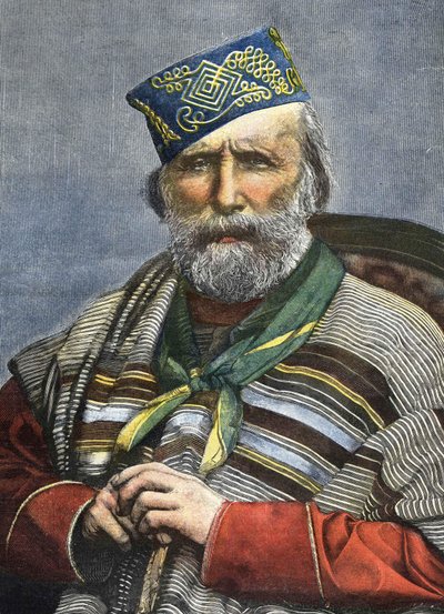 Giuseppe Garibaldi (1807 - 1882) autorstwa Unknown artist