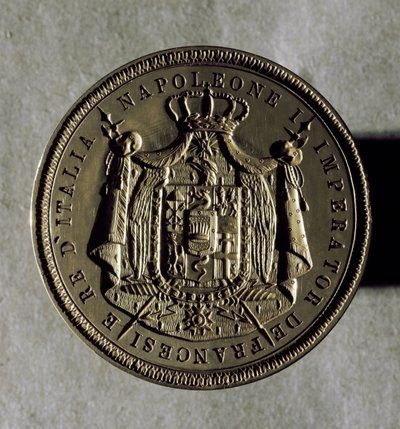 Złota pieczęć królestwa Włoch za czasów Napoleona I autorstwa Unknown artist