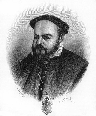 Gotz von Berlichingen lub Gottfried von Berlichingen, dit Gotz z Żelazną Ręką, po angielsku Gotz „” Main de Fer”” niemiecki rycerz (1480 a 1562). autorstwa Unknown artist