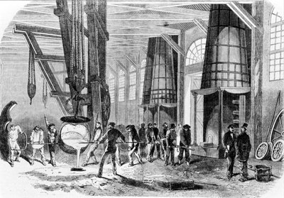 Odlewnia Grenelle w 1885 roku. autorstwa Unknown artist