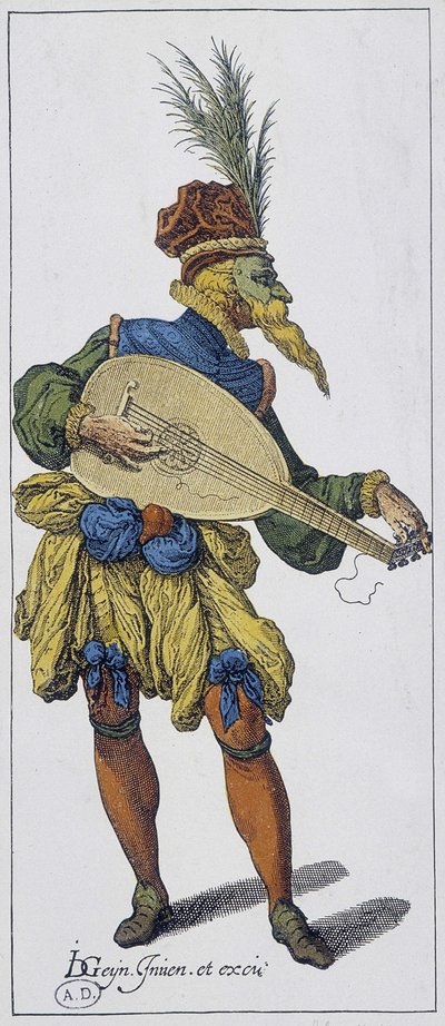 Gitarzysta autorstwa Unknown artist