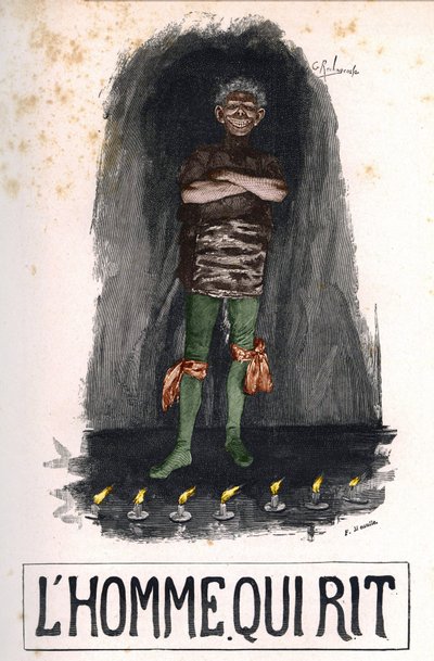 Gwynplaine, okładka. „”Człowieka, który się śmieje” autorstwa Unknown artist