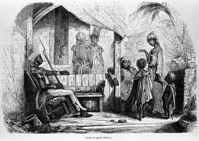 Rewolucja haitańska (1791-1803): Korpus Strażników Rewolucji. autorstwa Unknown artist