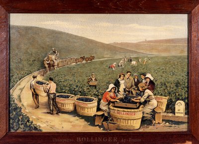 Żniwa w Bollinger. około 1900 r. autorstwa Unknown Artist