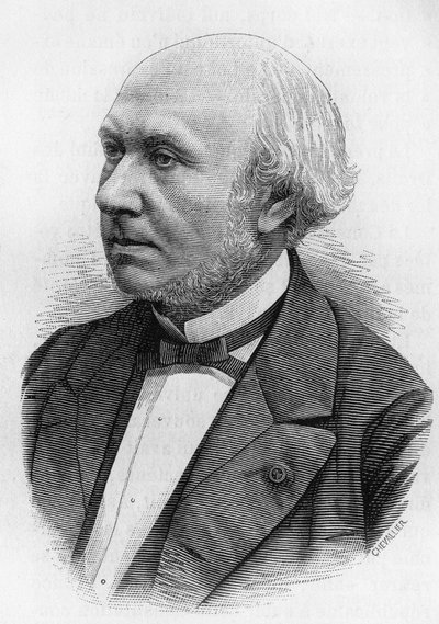 Henri Wallon (1812-1904), francuski historyk i polityk. autorstwa Unknown artist