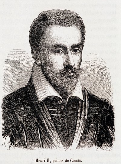Henryk II Burbon (1588-1646) książę Conde. autorstwa Unknown artist