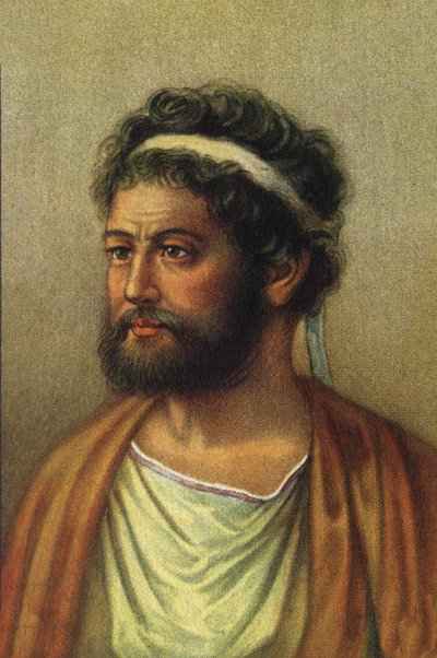 Hipokrates grecka medycyna (druk) autorstwa Unknown Artist