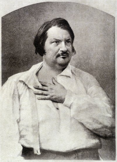 Honoré de Balzac, około 1850 autorstwa Unknown artist
