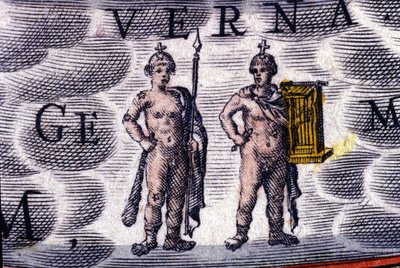 Horoskop: znak zodiaku, Bliźnięta. autorstwa Unknown artist