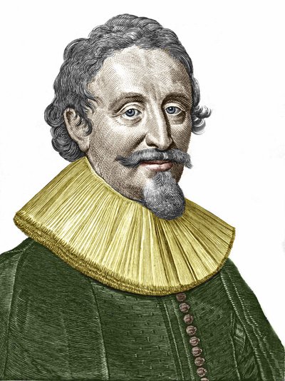 Hugo de Groot dit Grotius (1583 - 1645) holenderski prawnik i dyplomata autorstwa Unknown artist