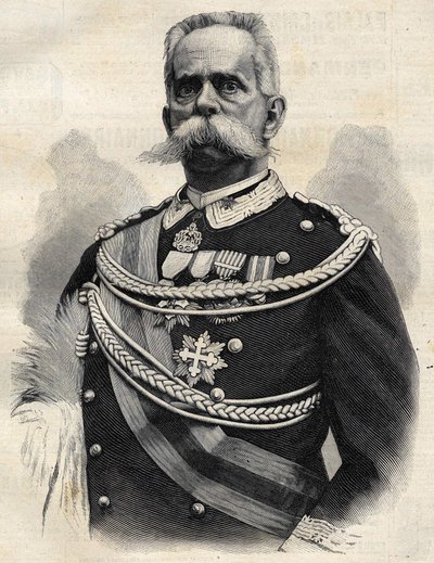 Humbert I (1844-1900), król Włoch. autorstwa Unknown artist