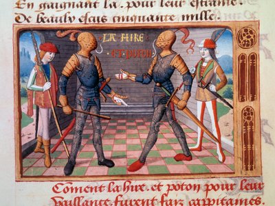 Wojna stuletnia: „Etienne de Vignoles lub Vignolles dit La Hire (Lahire) (1390-1443) i Jean Poton, pan Xaintrailles (lub Saintrailles) (w. 1400 do 1461), towarzysze Joanny d