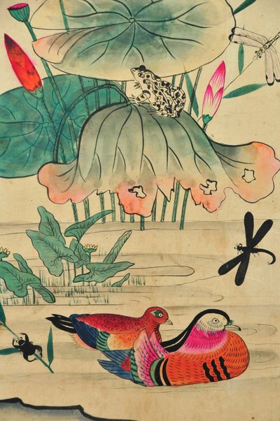 Hwajodo autorstwa Unknown artist