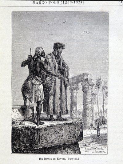 Ibn Battuta (1307-1377) w Egipcie - w „Odkrycie Ziemi” Juliusza Verne