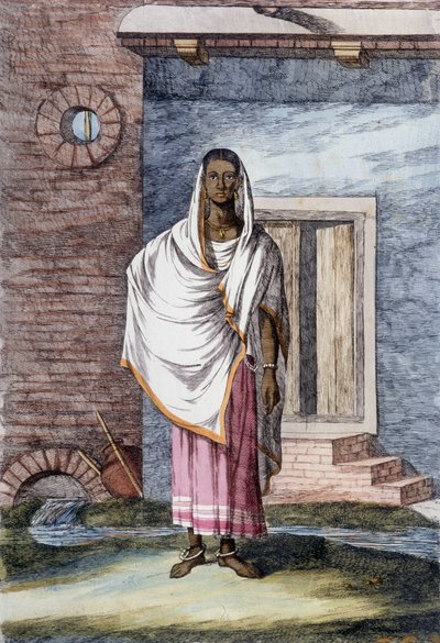 Kultura i cywilizacja indyjska: Hidjera, baletnica w Indiach. autorstwa Unknown artist