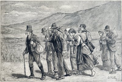 Irlandia: pracownicy sezonowi do zbiorów autorstwa Unknown artist