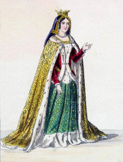 Izabela I Kastylii, znana jako katoliczka (1451-1504), królowa Kastylii. autorstwa Unknown artist