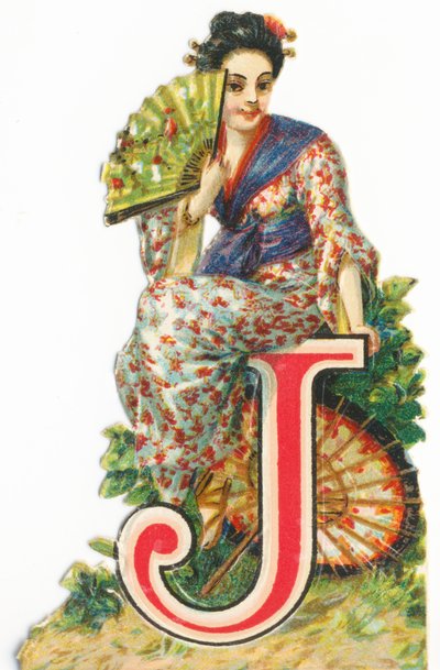 J: japoński autorstwa Unknown artist