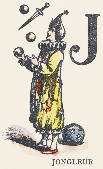 J: żongler autorstwa Unknown artist