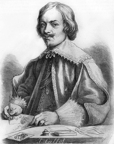 Jacques Callot francuski rysownik i grawer (Nancy autorstwa Unknown artist