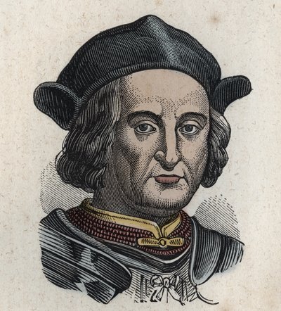 Jacques de Trivulce (Gian Giacomo Trivulzio) Włoski arystokrata i kondotier (1440-1518) markiz de Vigevano, polityk i wojskowy. autorstwa Unknown artist