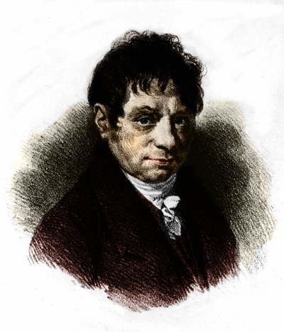 Jean Baptiste Say (Jean Baptiste) (1767 - 1832), francuski ekonomista i przemysłowiec. autorstwa Unknown artist