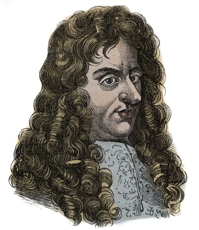 Jean Dominique Cassini (1625-1712) (Giandomenico) - angielski astronom - grawerowanie 1856 autorstwa Unknown artist