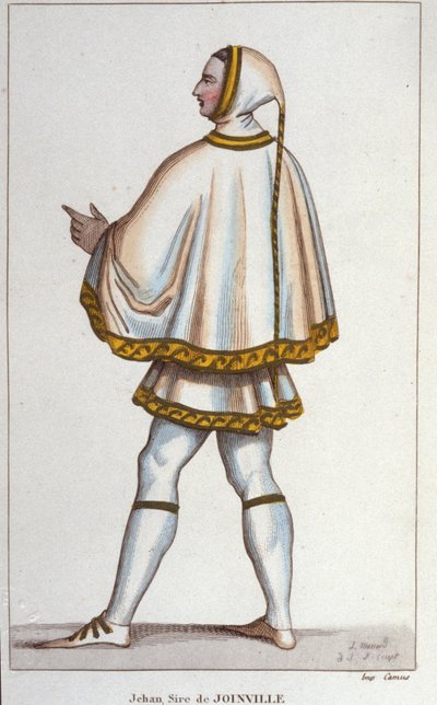 Jean de Joinville (1225-1317). autorstwa Unknown artist
