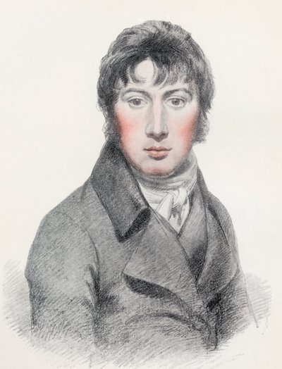 John Constable (kolorowa litografia) autorstwa Unknown artist