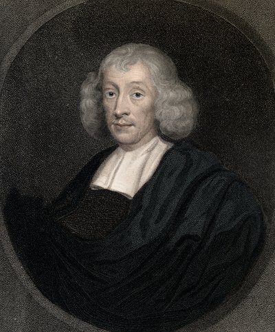 John Ray (Wray) 1627-1705 - rycina - XIX wiek autorstwa Unknown artist
