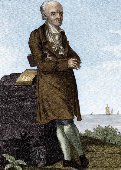 Joseph Jerome Lefrancois de Lalande, francuski astronom (1732-1807). autorstwa Unknown artist
