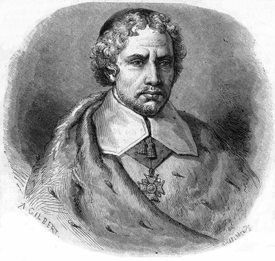 Joseph Pitton de Tournefort (1656-1708), francuski botanik. autorstwa Unknown artist