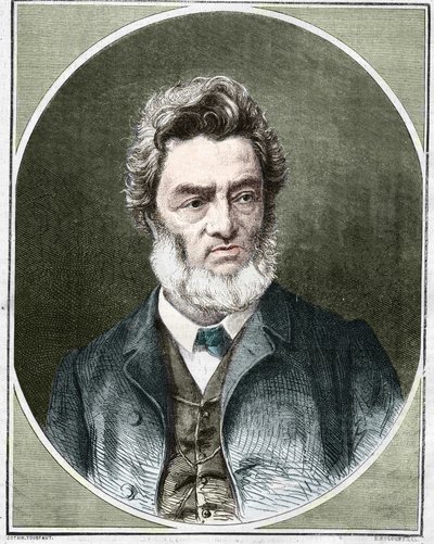 Jules Favre (1809-1880), francuski polityk i prawnik. autorstwa Unknown artist