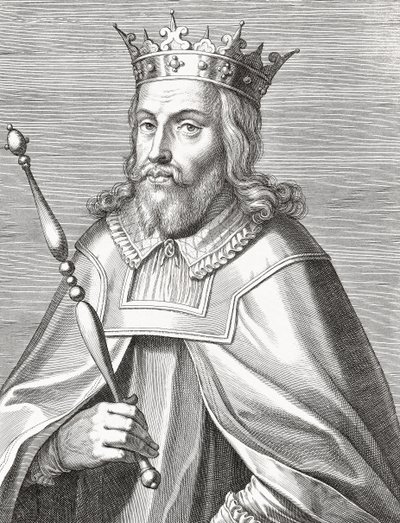 Król Duarte I Portugalii. Edward I. Portret. autorstwa Unknown artist