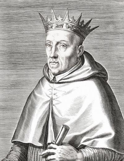 Król Portugalii Henryk I i kardynał. Henryk I. Portret. autorstwa Unknown artist