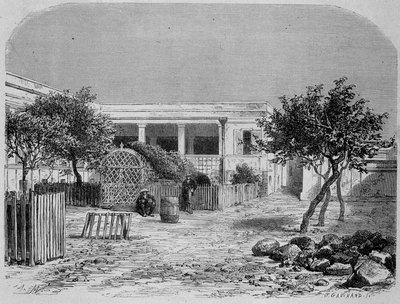 Szpital Goree (Senegal) – w „” Dookoła Świata”” autorstwa Unknown artist