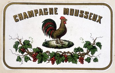 Etykieta „Szampan Musujący””. s.d.. autorstwa Unknown artist